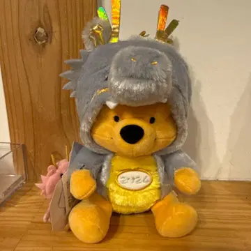 디즈니 2024년 십이지신 봉제 인형 푸우