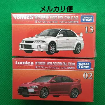 토미카 프리미엄 미쓰비시 랜서 에볼루션 (발매 기념 사양) 세트