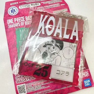 원피스 베이스 샵 제일복권 아크릴 블록 참 코알라