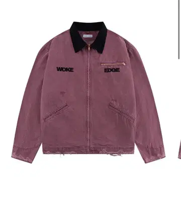 WOKE EDGE 워커스 재킷 핑크