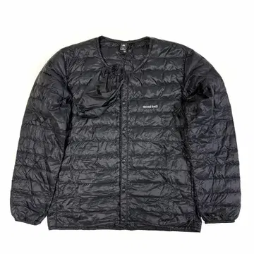 몽벨 스페리오 다운 라운드넥 자켓 가디건 블랙 XL