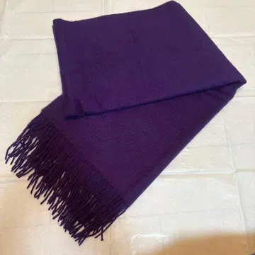 띠어리 캐시미어 머플러 퍼플