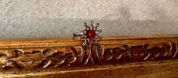 유럽 프랑스 앤티크 빈티지 vintage 반지 꽃