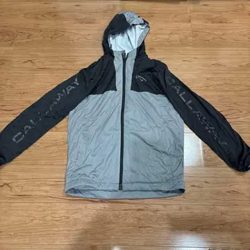 Callaway 풀 지퍼 자켓 그레이/블랙