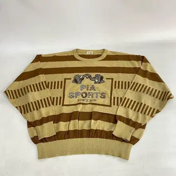 90s PAS PIA SPORTS 크루넥 스웨터 구제 의류