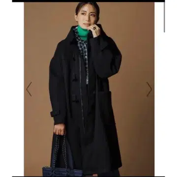 FORME 더플 코트 사이즈 0 블랙 동하라키