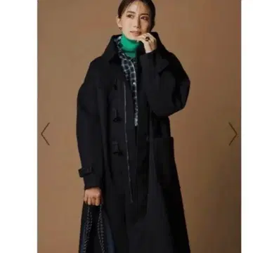 FORME 더플 코트 사이즈 0 블랙 동하라키