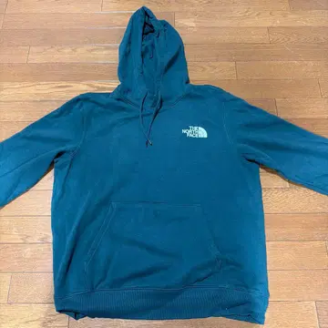 THE NORTH FACE 다크 그린 후드티