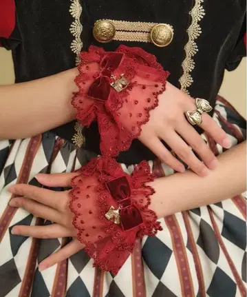 axes femme kawaii 서커스 참 소매 와인