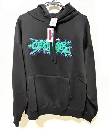 새상품 centimeter cm 후드티 인기 색상 블랙/속기모