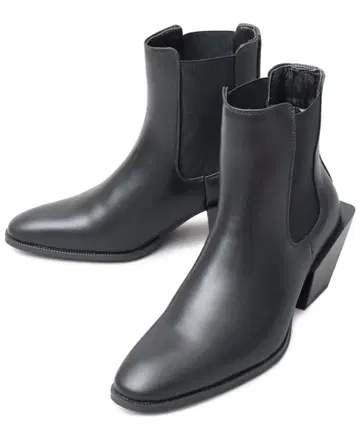 플레인 사이드 고어 부츠