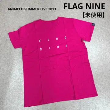 미사용 FLAG NINE 애니메이션로 썸머 라이브 2013 셔츠 XL
