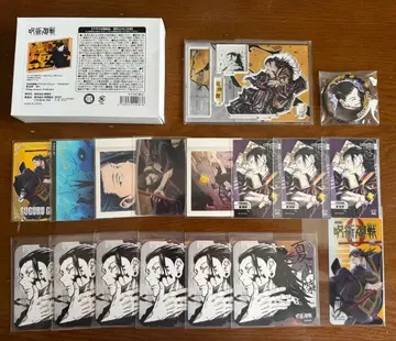 주술회전 게토 스구루 아트 코스터, 아크릴 스탠드, 아크릴 블록 등