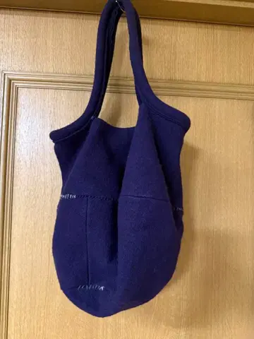 요건 레일 압축 울 퍼플 숄더백