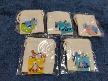 퍼펫 스 참 포함 미니 복조리 5종 세트