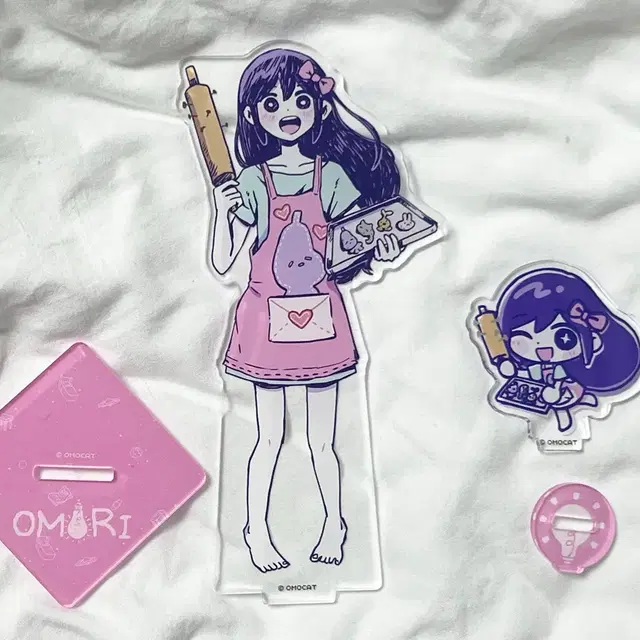 오모리 오브리 아크릴스탠드 세트