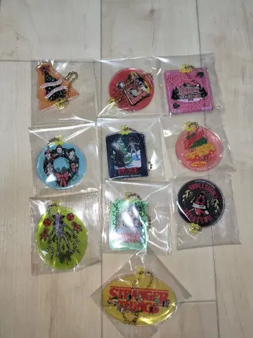 코믹콘 한정판 기묘한 이야기 오너먼트풍 키링 컴프