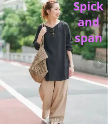 2025 Spick and span 코튼 크레이프 루즈 풀오버