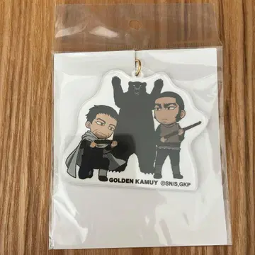 골든 카무이 아크릴 키링 오가타 햐쿠노스케 타니가키 겐지로