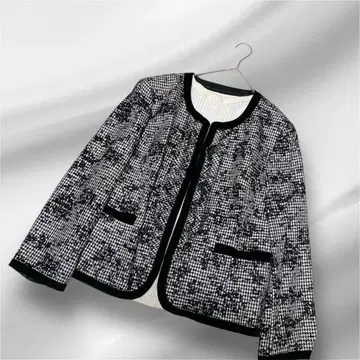 빅 사이즈! 택 포함 새상품 REMALON/레마론 프릴 라인 자켓 50