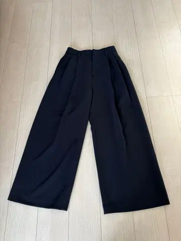 바빌론 더블 크로스 2 턱 와이드 팬츠