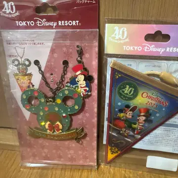 디즈니 크리스마스 백참 가랜드