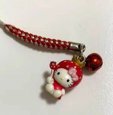 도치기 키티 족쇄 스트랩 도치기 한정판 딸기