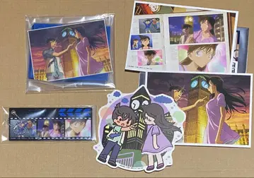 명탐정 코난 세가 럭키 쿠지 메모리얼 컷 신란 세트