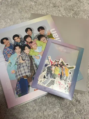 Snow Man 사진 홀더, 스티커 세트