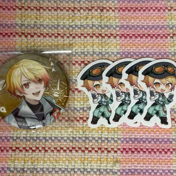 프로세카 세카라이 메탈릭 캔뱃지 미니 캐릭터 스티커 텐마 츠카사