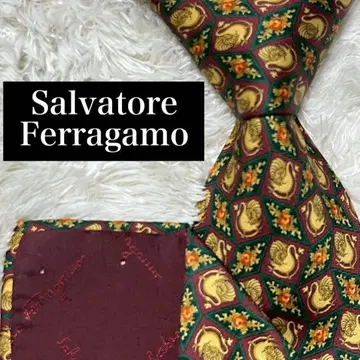 Salvatore Ferragamo 넥타이 비즈니스 파티N-0927