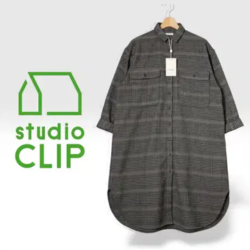 J374님@ 택 포함 새상품 studio CLIP 롱 셔츠 자켓