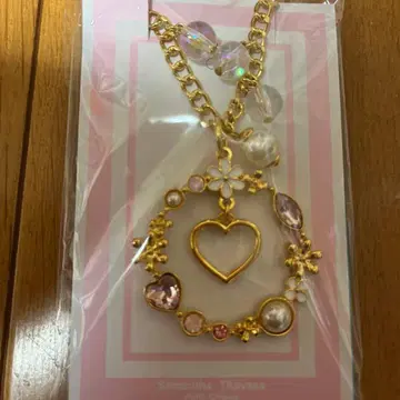 플라워 하트 백참