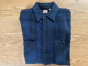 [일본제] 슈가케인 트윌 체크 워크 셔츠 SC25336 사이즈 L