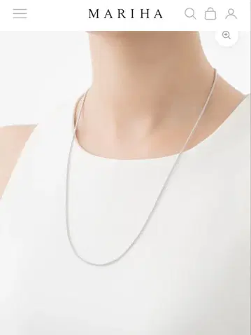 MARIHA S/R 팝콘 체인 S 목걸이