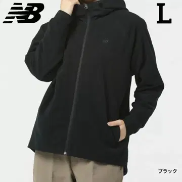 새상품 뉴발란스 여성용 니트 자켓 플리스 자켓 블랙