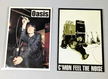 Oasis 엽서 2장 세트