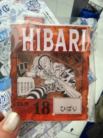 원피스 베이스샵 복권 히바리 1/18