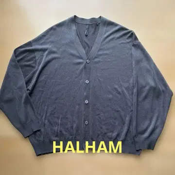 HALHAM 가디건 그레이 빅 사이즈