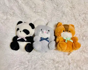 그 시절의 친구들 봉제 인형 팬더 쥐 다람쥐 봉제 인형 세트