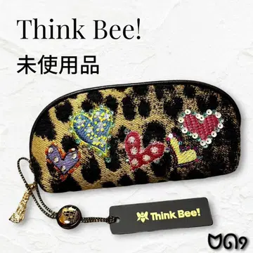 [ 미사용품 ] Think Bee! 싱크비 애니멀 하트 미니 파우치