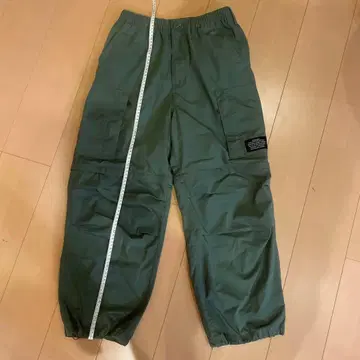 카고 팬츠 M~L 상당 올리브 그린 밀리터리