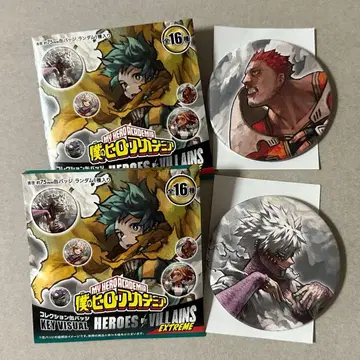 나의 히어로 아카데미아 원화전 캔뱃지 엔데버 다비