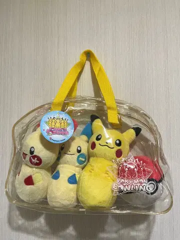 포켓몬 센터 볼링 핑 봉제 인형 택 포함