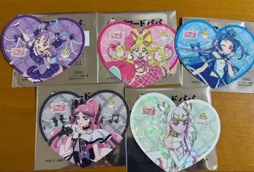 너와 아이돌 프리큐어 비어드 파파 코스터 컴플리트 세트