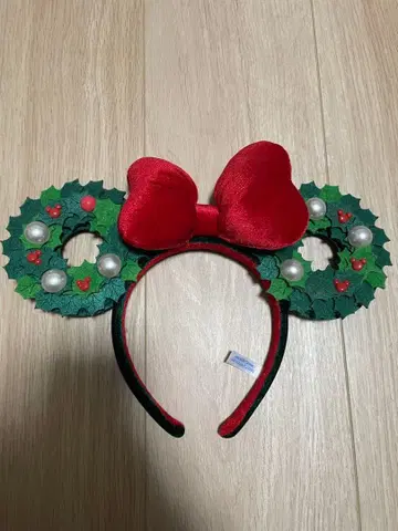 디즈니 크리스마스 2024 머리띠 리스