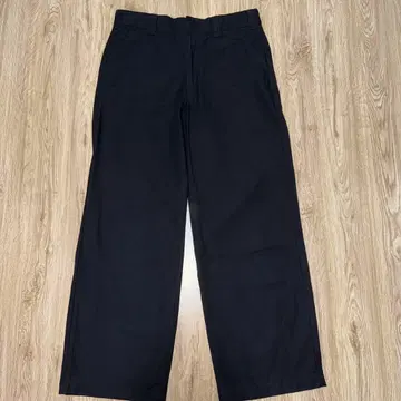 유니클로 U 와이드 스트레이트 팬츠