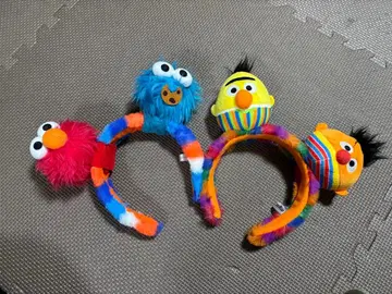 USJ 캐릭터 머리띠 세트 세서미 스트릿