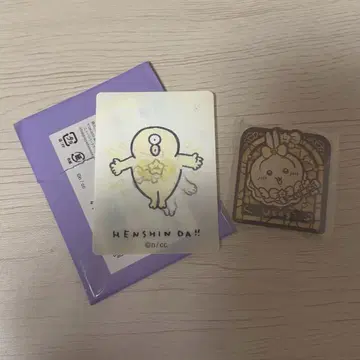 치이카와 마법소녀 치이카와 렌티큘러 카드 아크릴 배지