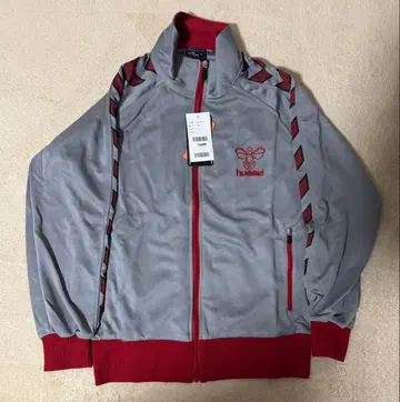 hummel 그레이 레드 저지 M 사이즈 험멜 레트로 유행